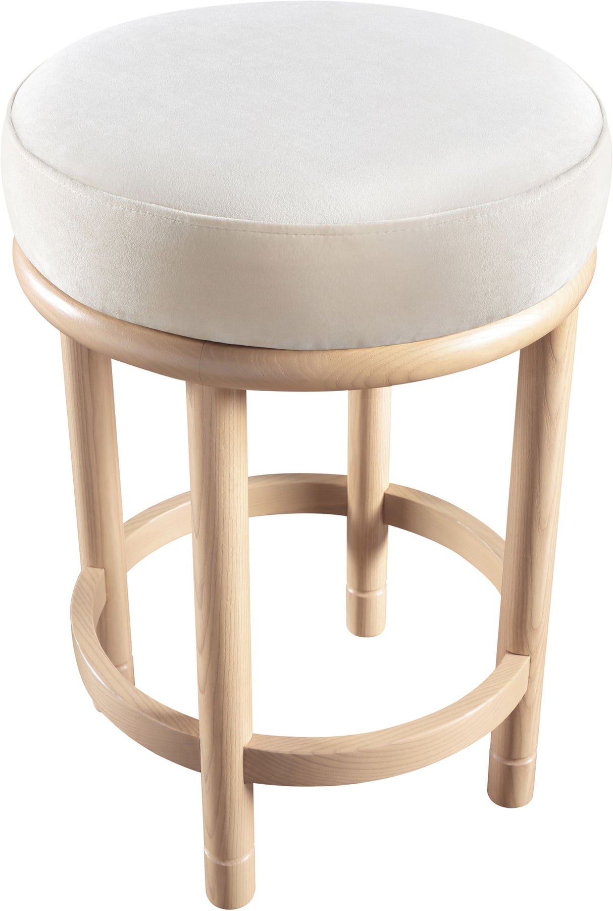 Monette - Counter Stool With Natural Base
