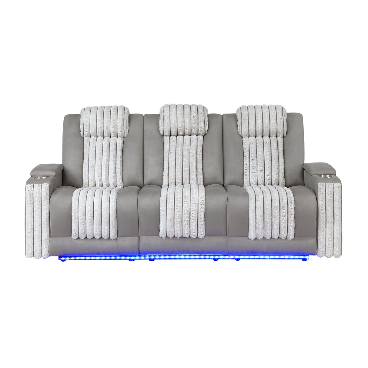 Duran - Power Reclining Sofa With Power Headrest