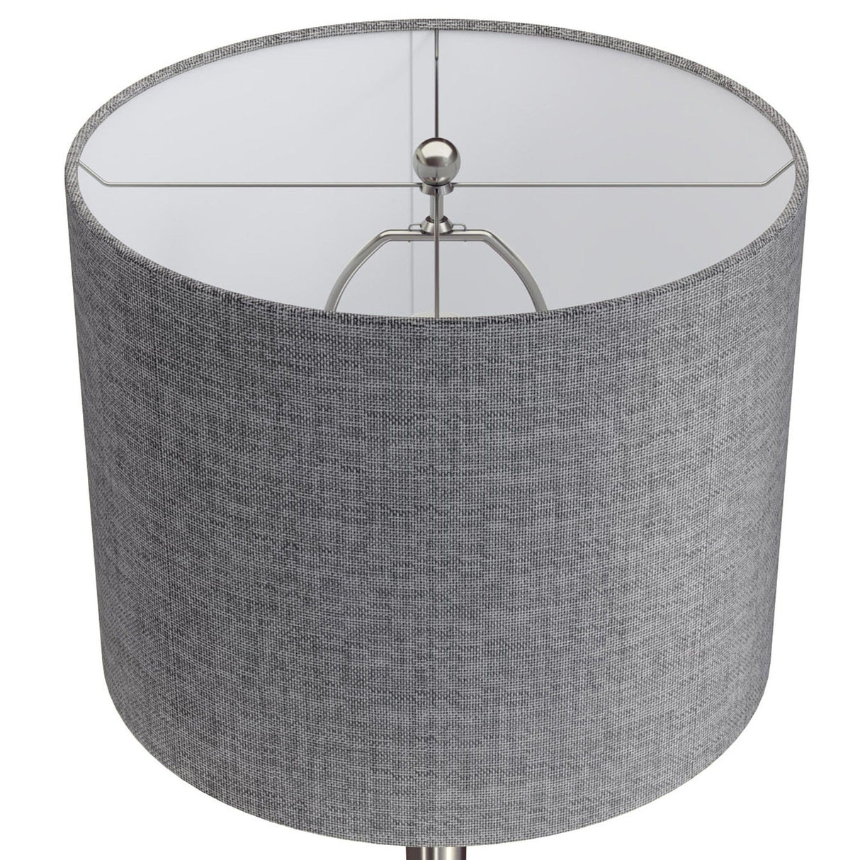 Lenuxe - 24" Metal Table Lamp (Set of 2) - Steel Base