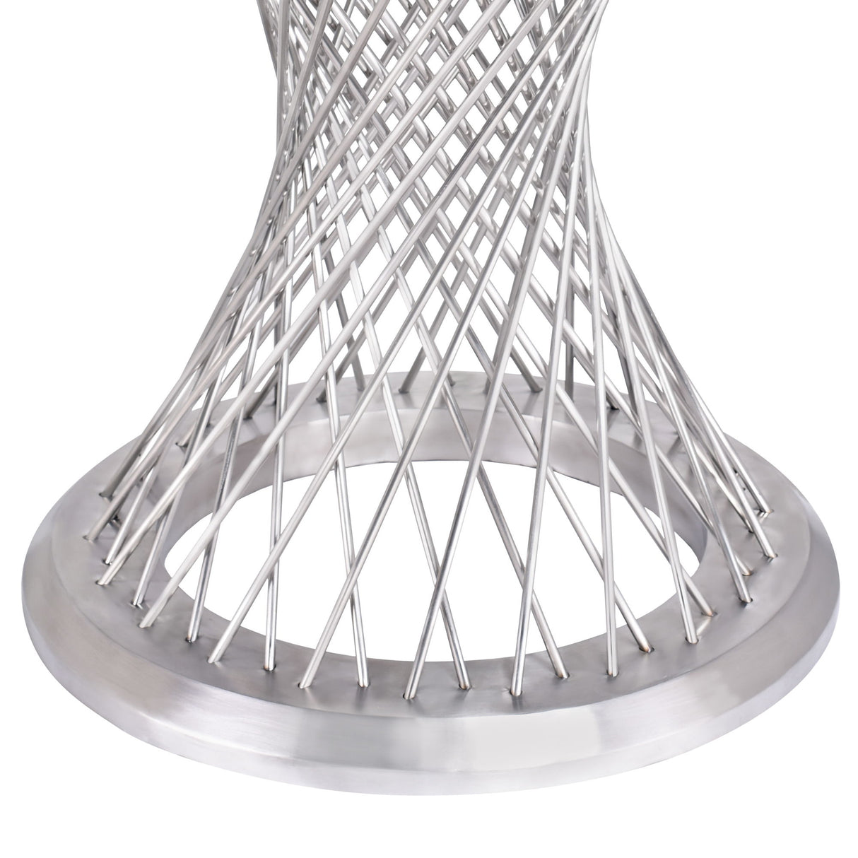 Calypso - Contemporary Dining Table Tempered Glass Top - Clear