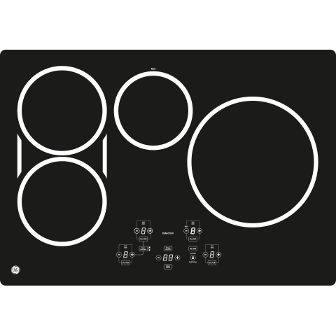 GE Profile(TM) 30" Built-In Touch Control Induction Cooktop - (PHP9030DJBB)