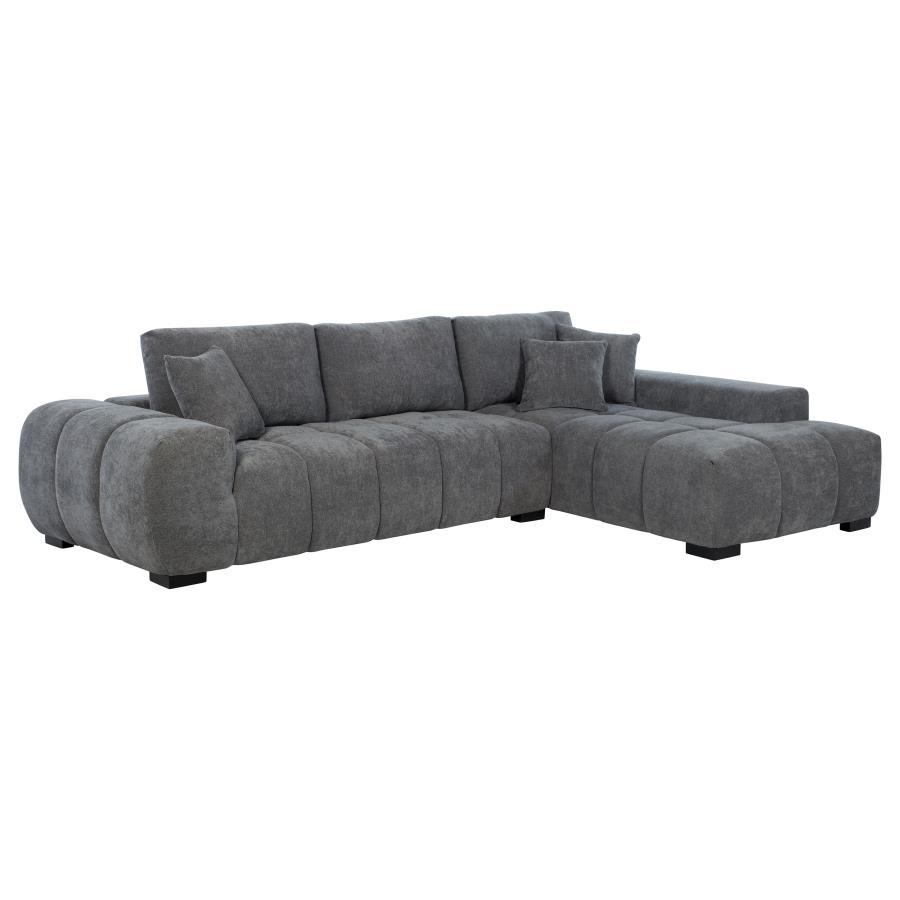 Octavia - Upholstered Sectional Chaise Sofa