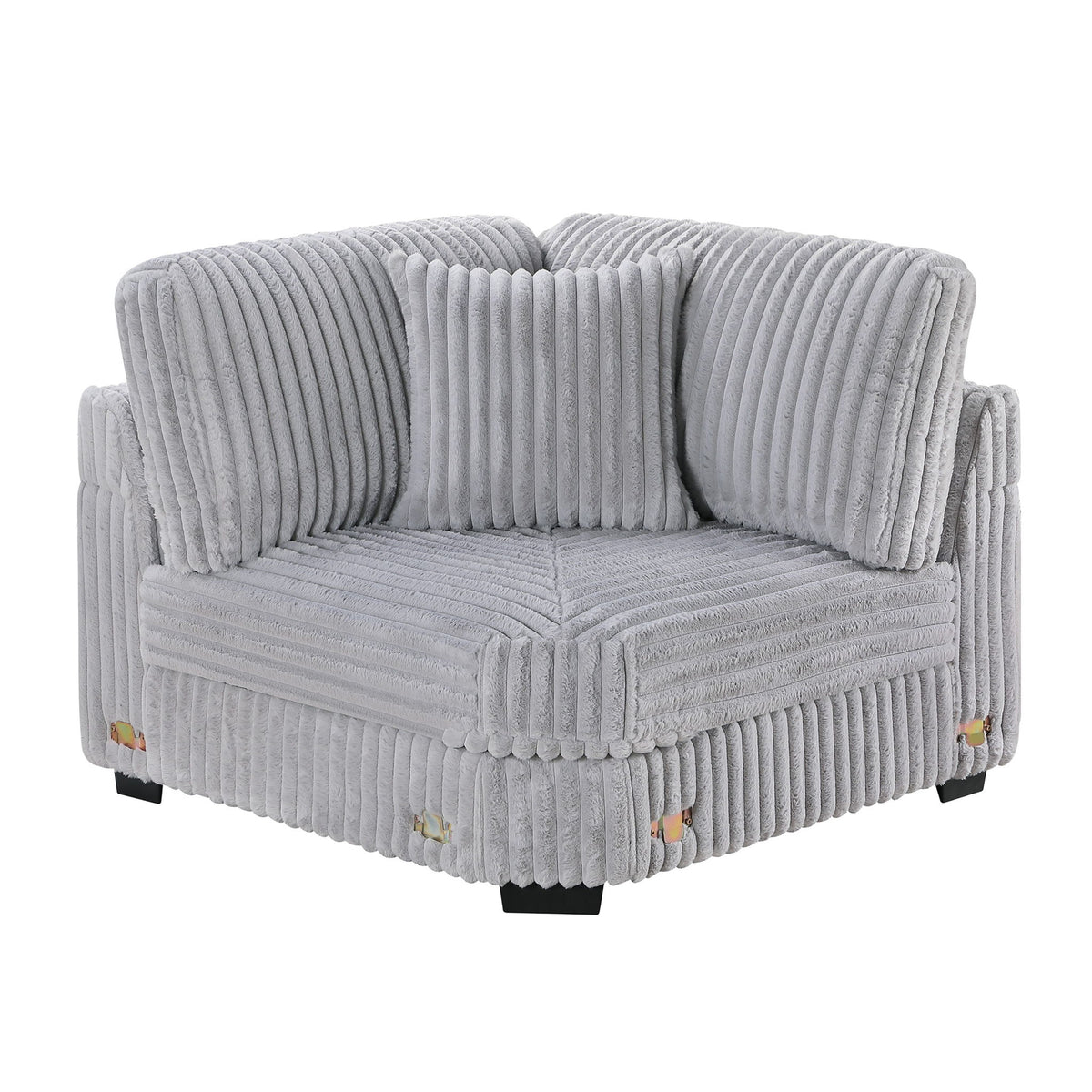 Corner Wedge Chair With Pillow, Living Room Furniture