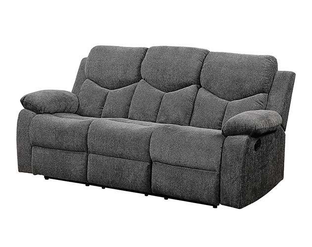 Kalen - Motion Sofa - Gray Chenille