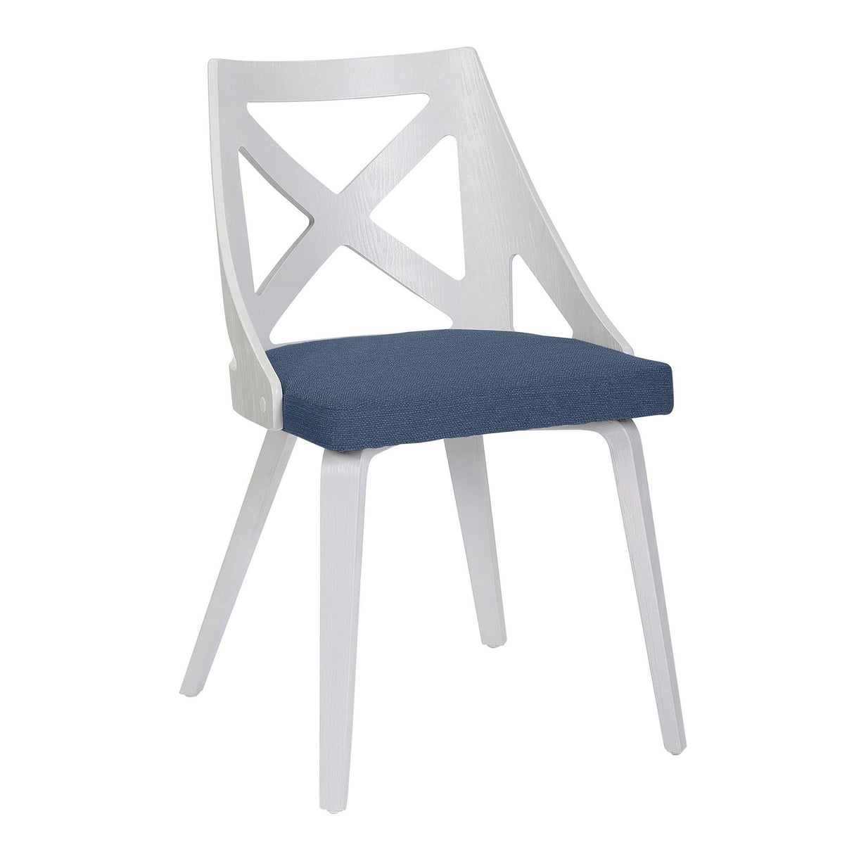 Dakota - Charlotte 5 Piece Dining Room Set With White Table