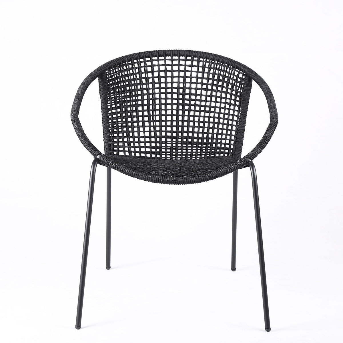 Snack - Indoor / Outdoor Stackable Steel Dining Chair