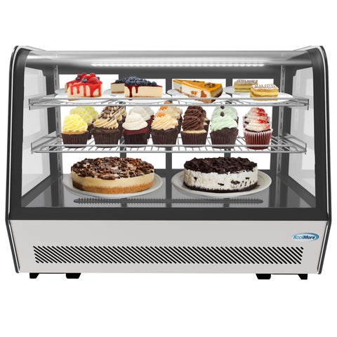 35 in. Countertop Display Refrigerator - 5.6 Cu Ft. CDC-5C-BK