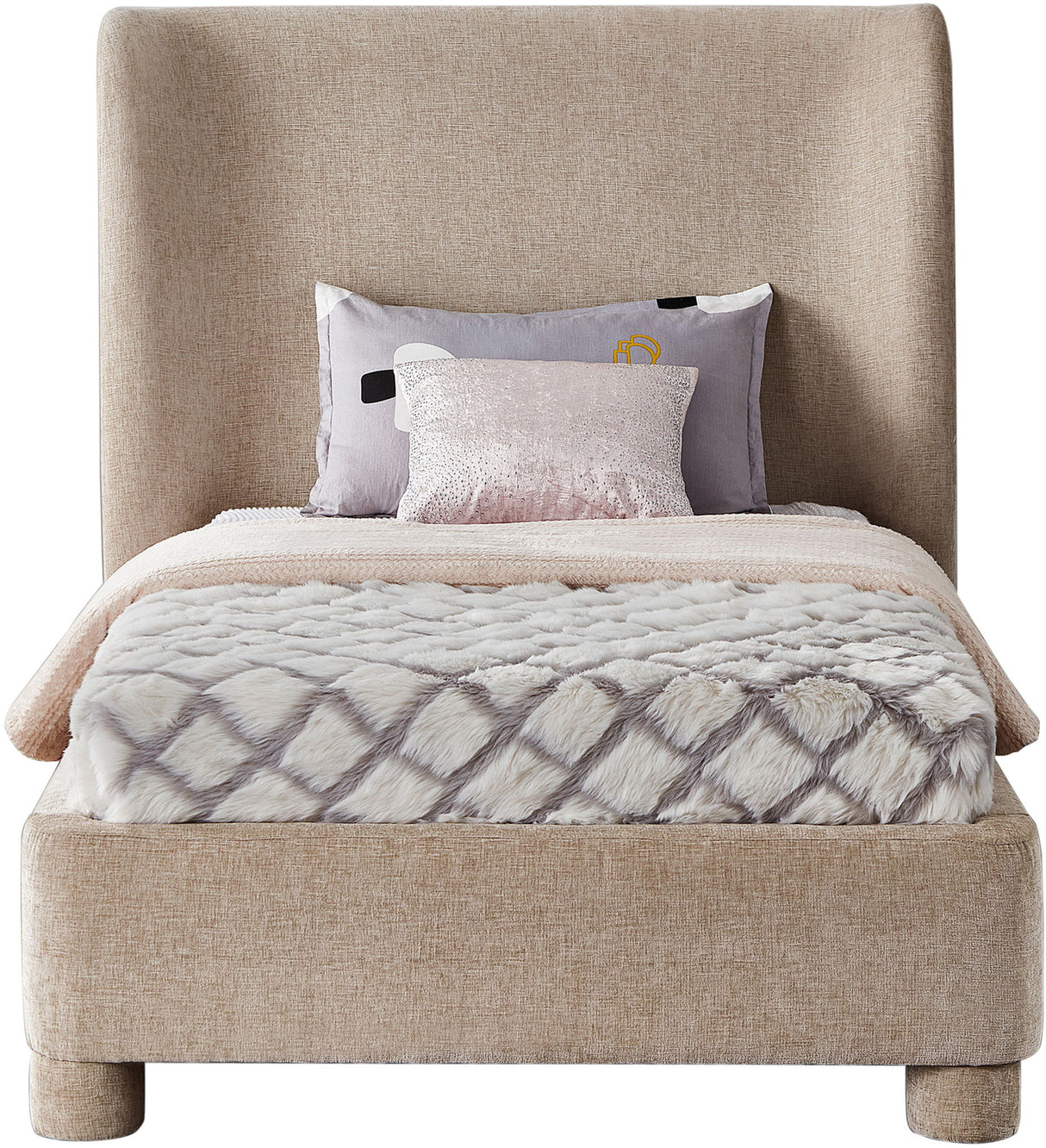 Penny - Chenille Fabric Bed