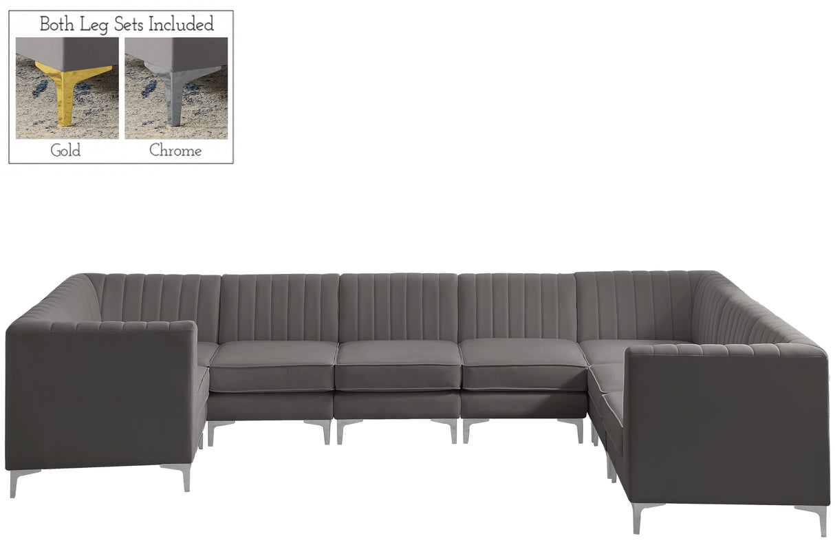 Alina - 8 Piece Modular U-Shaped Sectional