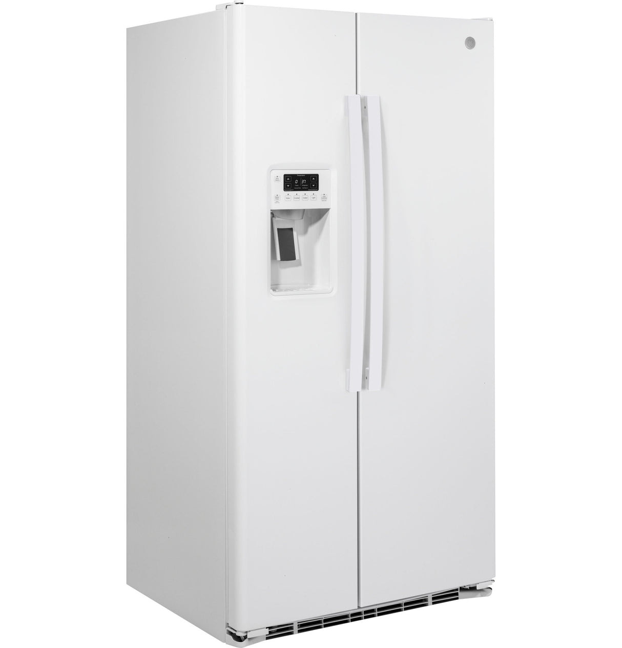 GE GZS22DGJWW - 36 in. 21.9 cu. ft. Counter Depth Side by Side Refrigerator with Ice & Water Dispenser - White