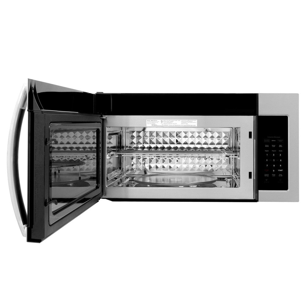 30 in. Kitchen Package with Stainless Steel Gas Range, Modern Over The Range Microwave and Tall Tub Dishwasher - (3KPSGROTR30DWV) -