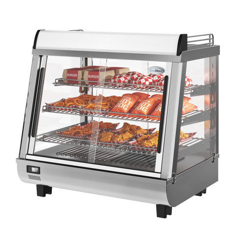 26 in. Glass Countertop Display Warmer, 6.5 cu. ft. in Stainless Steel (HDC-3C-SS)