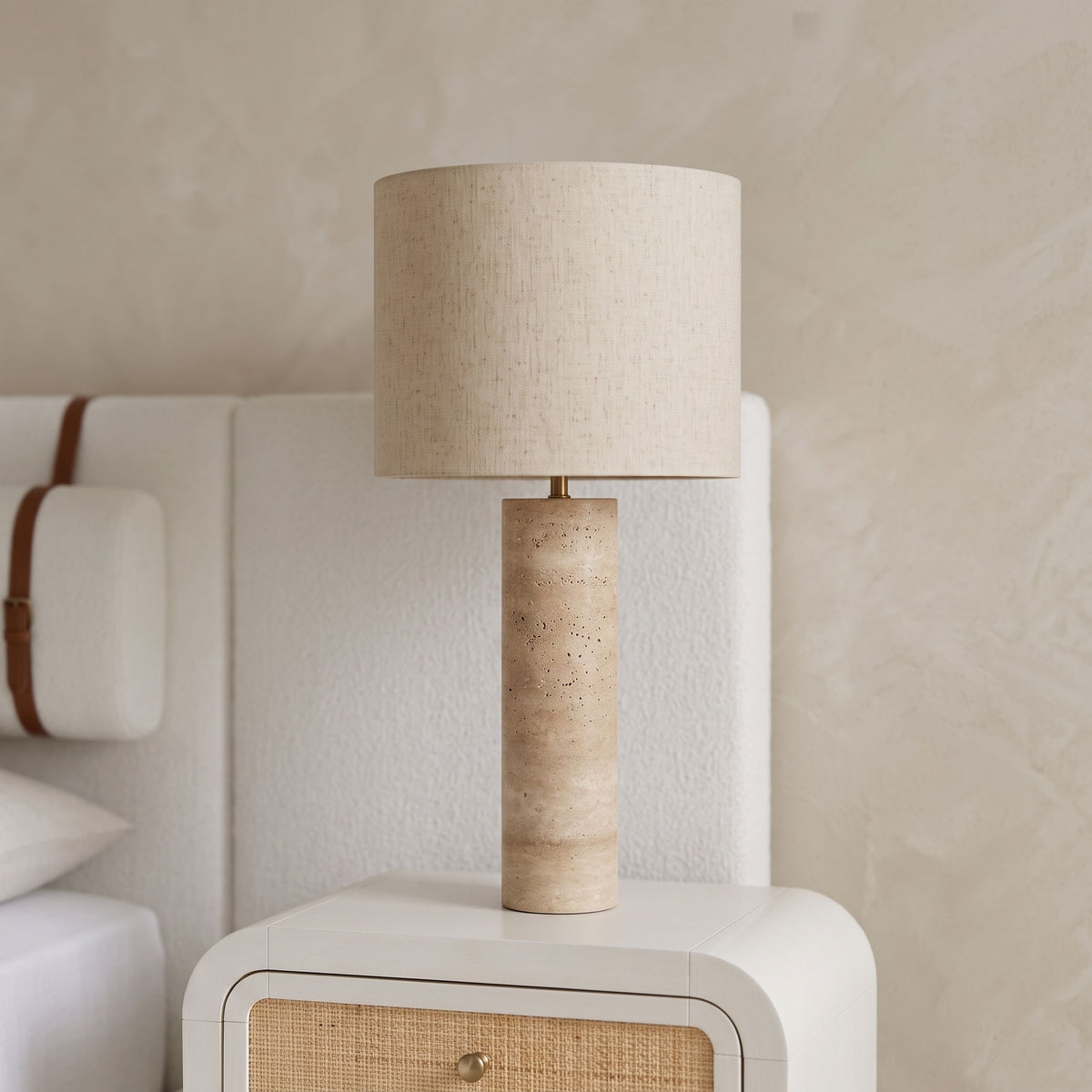 Titan - Textured Fabric Table Lamp
