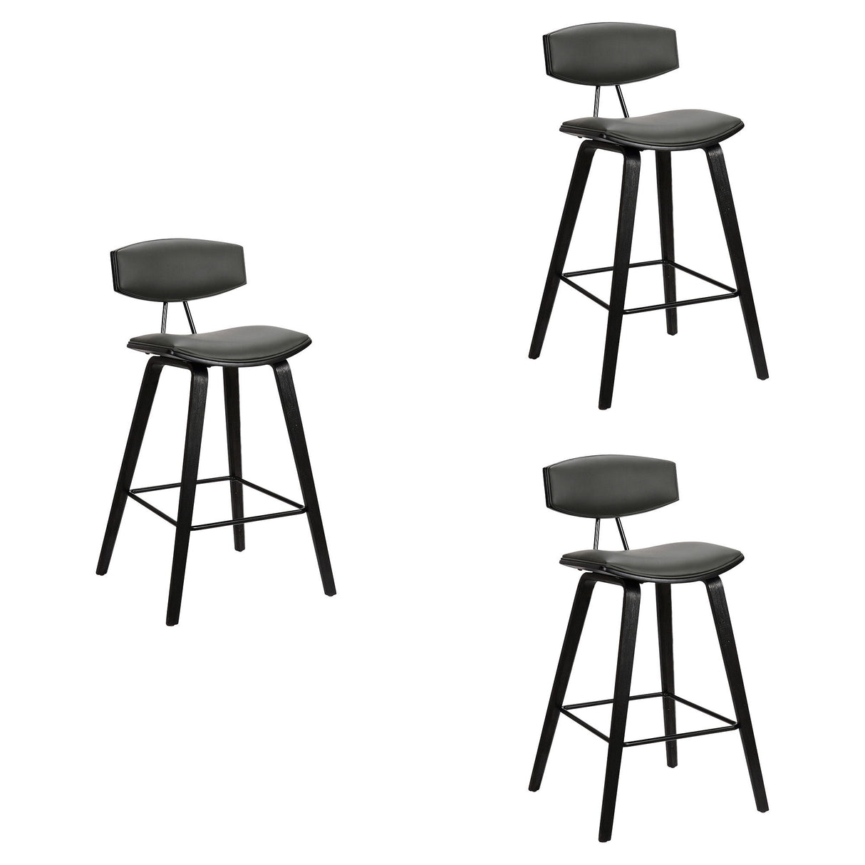 Fox - Mid-Century Modern Bar Stool