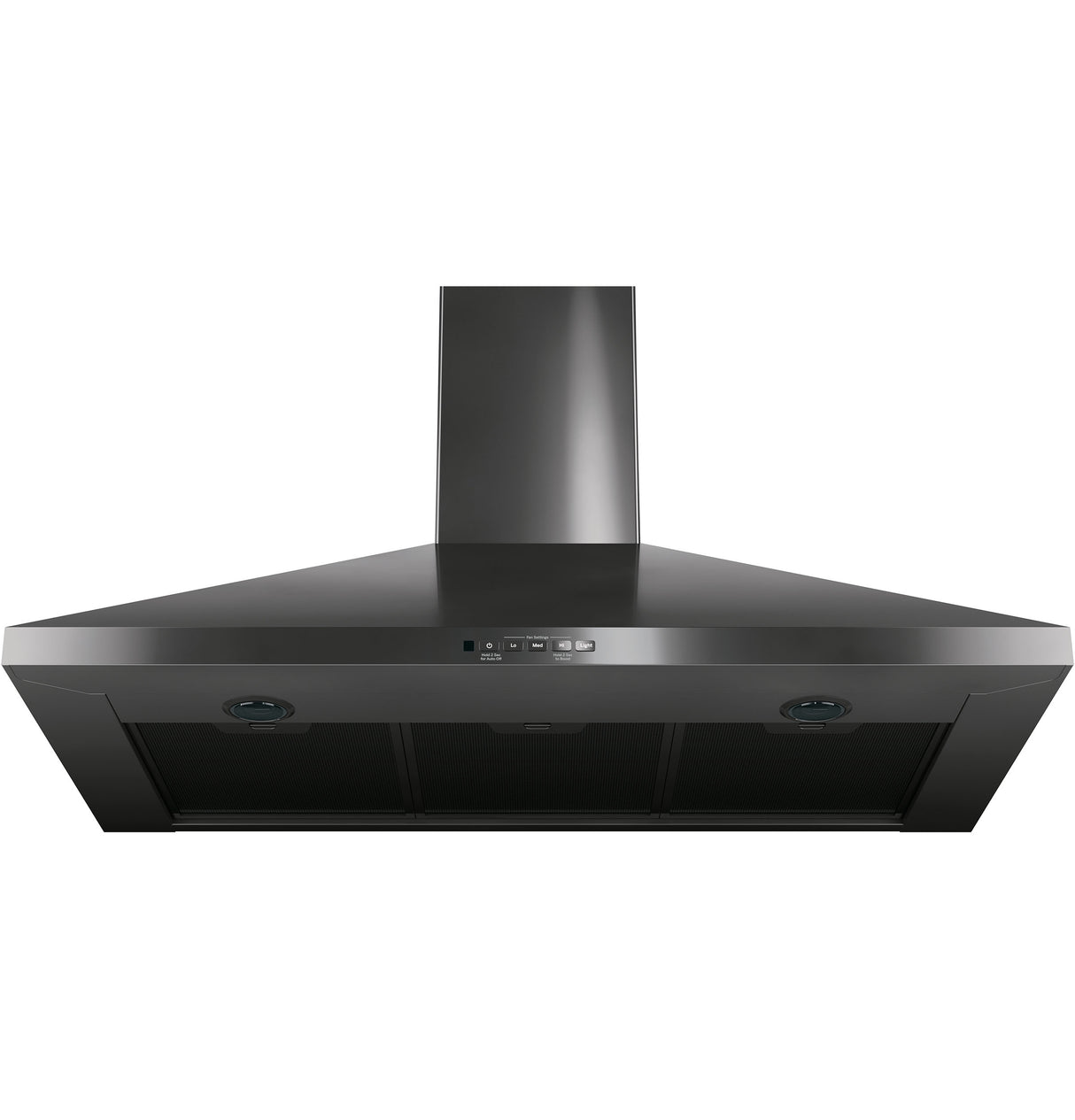 GE(R) 36" Wall-Mount Pyramid Chimney Hood - (JVW5361BJTS)