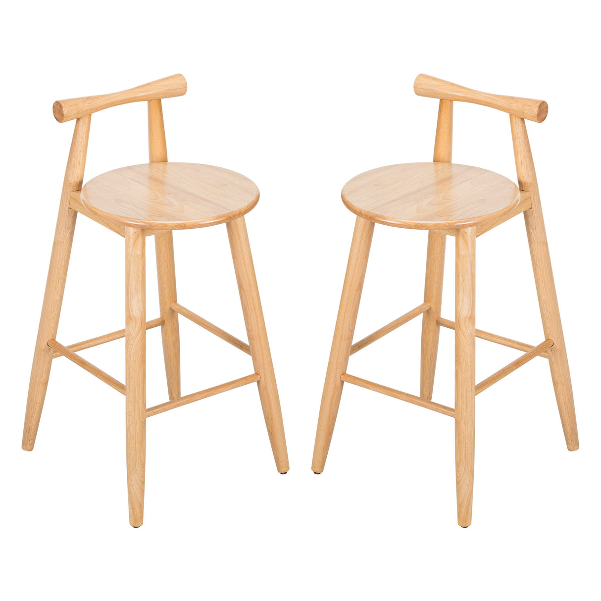 Grove - Indoor Barstool (Set of 2) - Natural