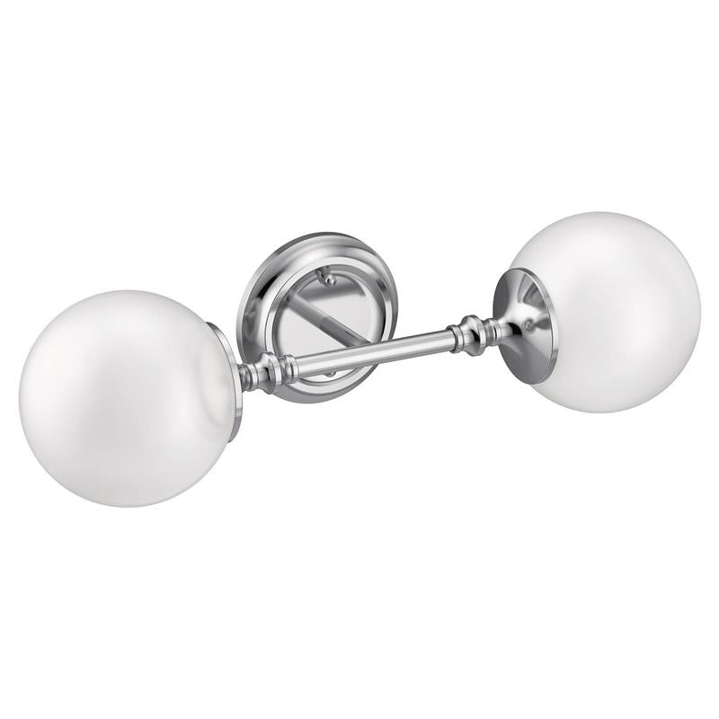 Colinet Chrome two globe bath light - (YB0562CH)
