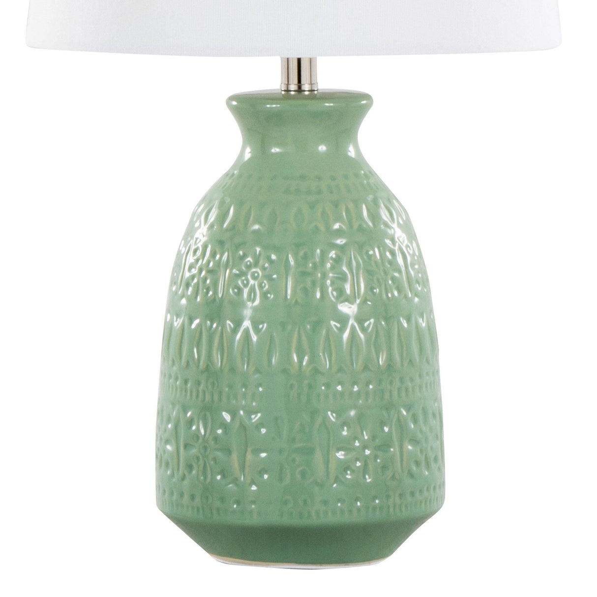 Claudia - 20" Ceramic Accent Lamp (Set of 2)
