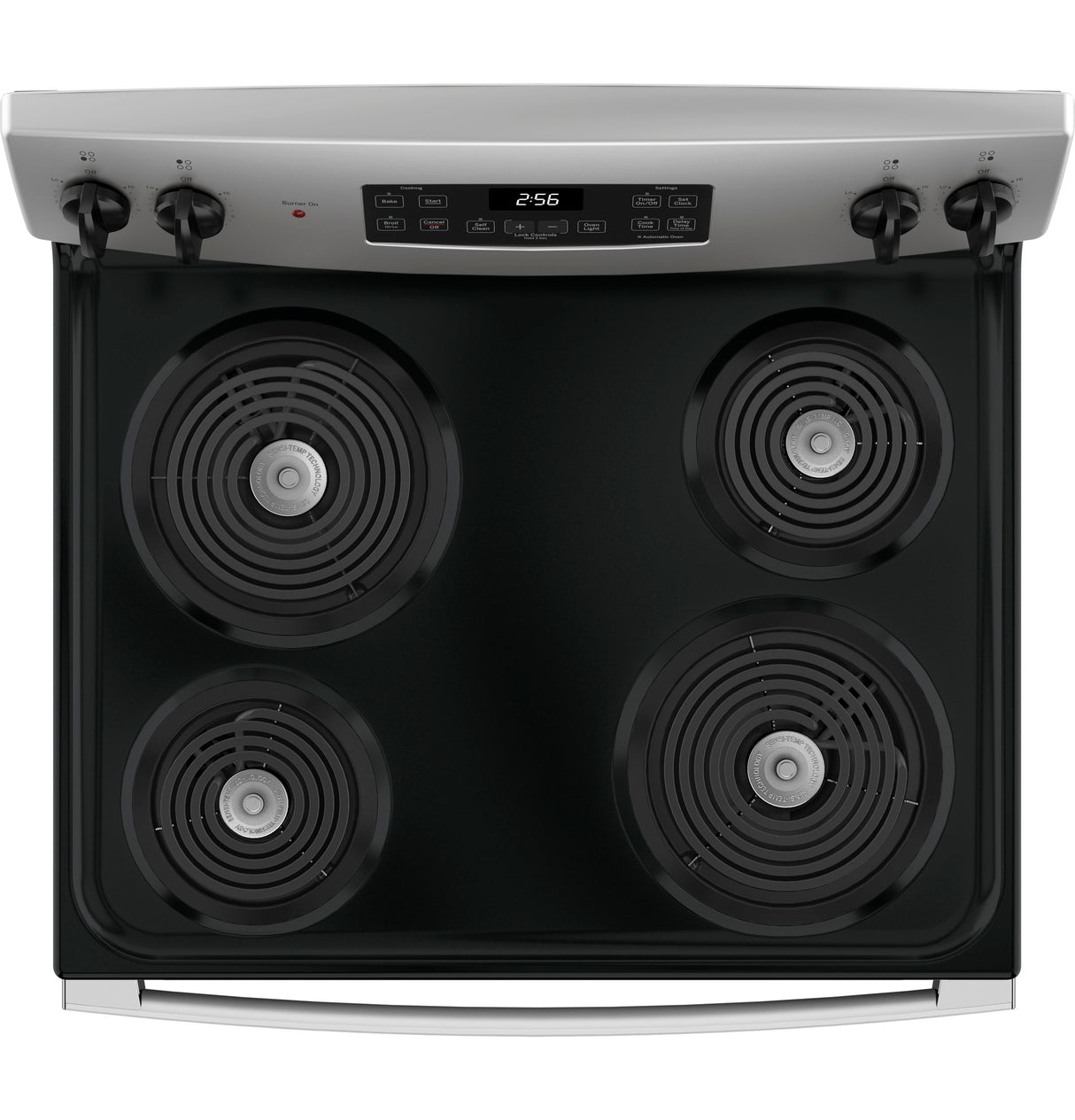 GE JB256RTSS - 30 in. 5 cu. ft. Electric Range with Coil Burners - Stainless Steel