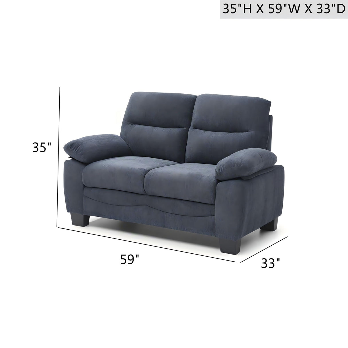Summerton - Loveseat With Pillow Top Arms And Removable Back