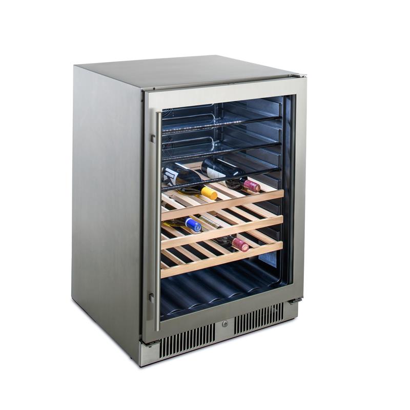Glass Front Outdoor Beverage Cooler - (BLZGDBEV55)