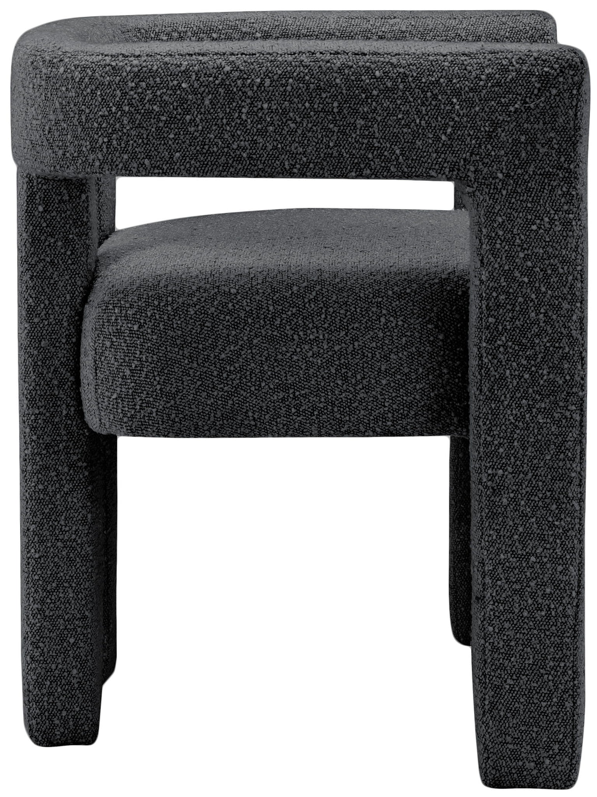 Athena - Boucle Fabric Dining Chair