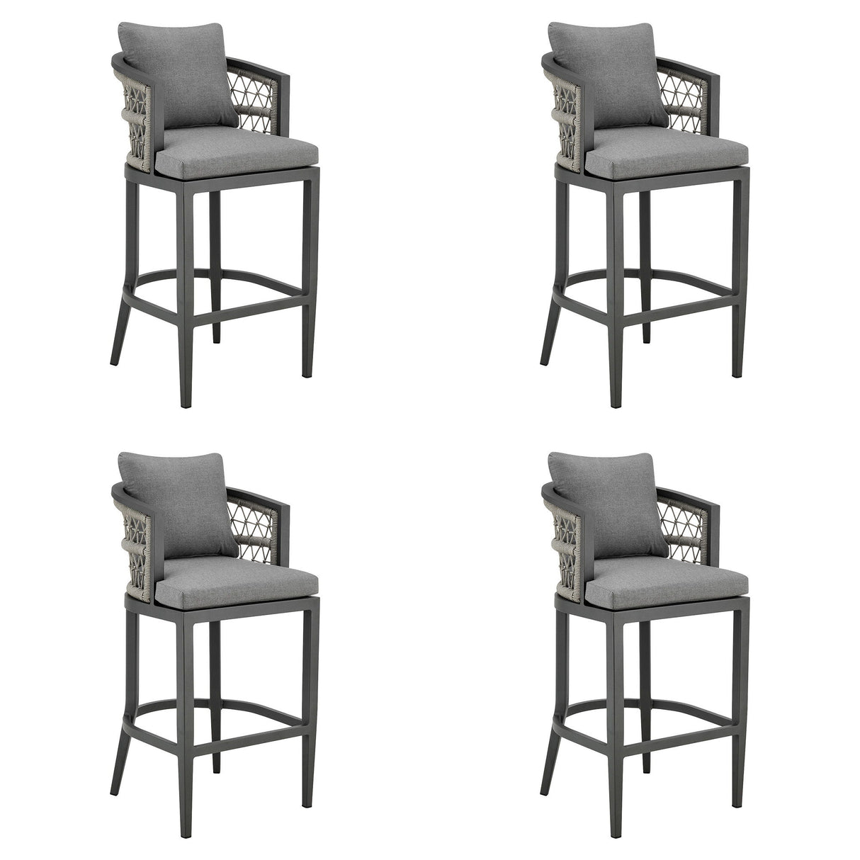 Zella - Outdoor Patio Bar Stool Set