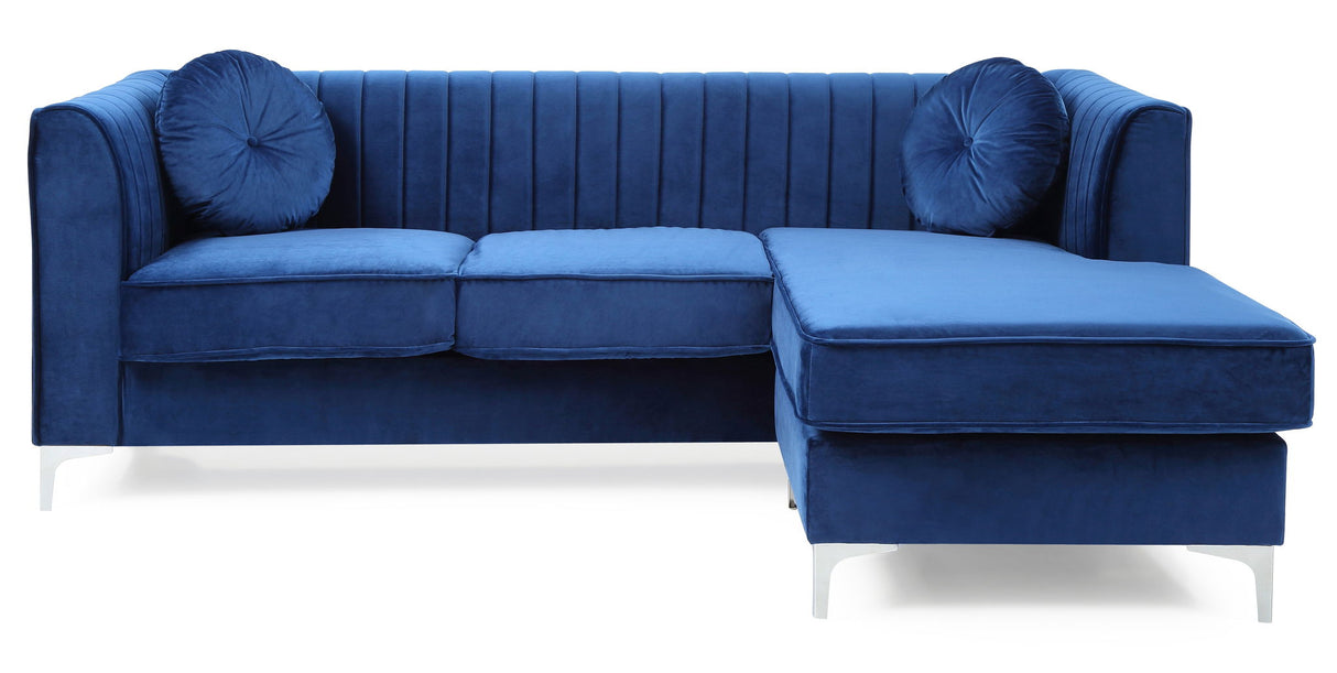 Delray - Micro Suede Sofa Chaise