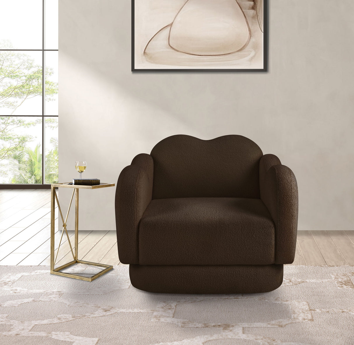 Bloom - Teddy Fabric Chair