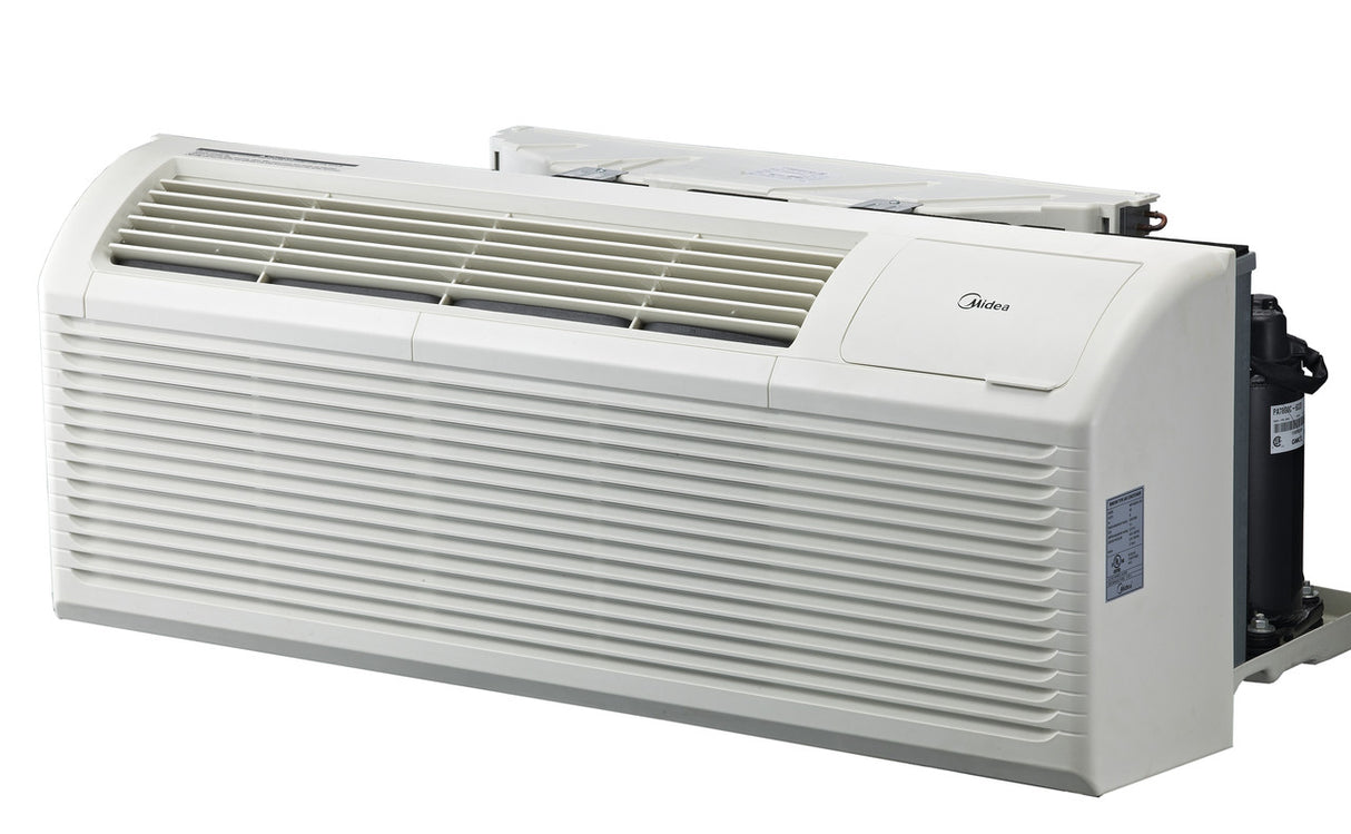Midea MP09EMB32 PTAC, side view