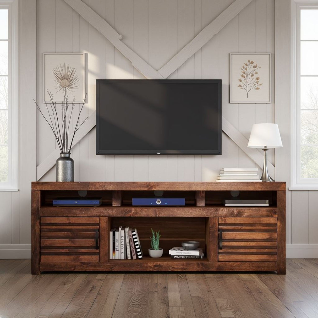 Sausalito - Console TV Stand For TVs Up To 85" - Whiskey