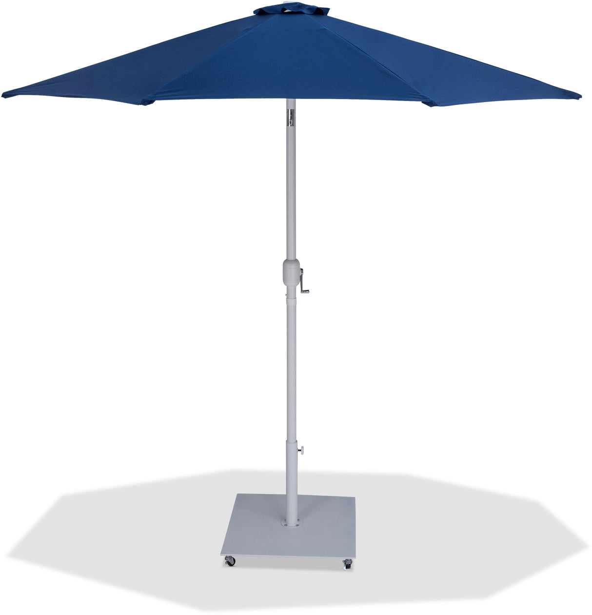 Fiji - Aluminum Patio Umbrella With Square White Base