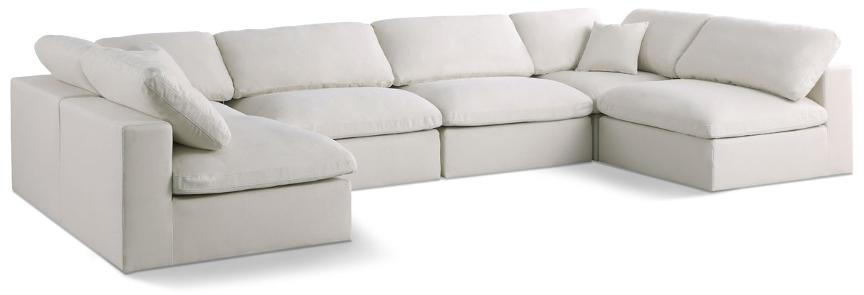 Plush - 6 Piece Modular Sectional