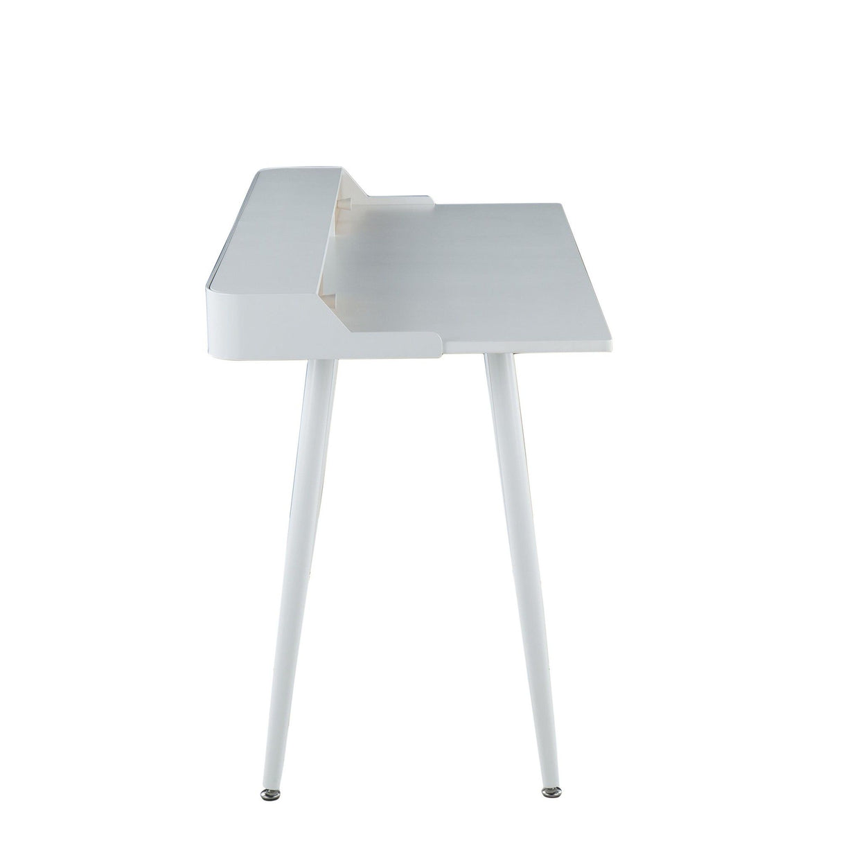 Harvey - Contemporary Desk - White Steel