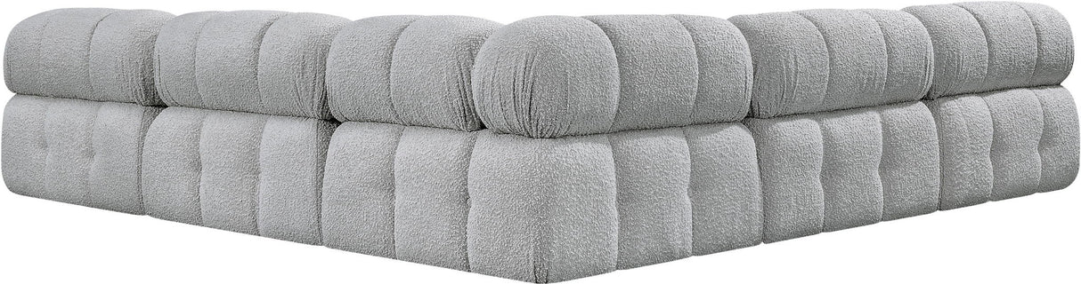 Ames - 5 Piece Fabric Modular Corner Sectional