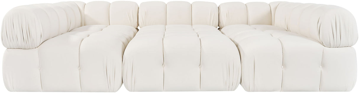 Orin - Velvet 6 Piece Modular Sectional