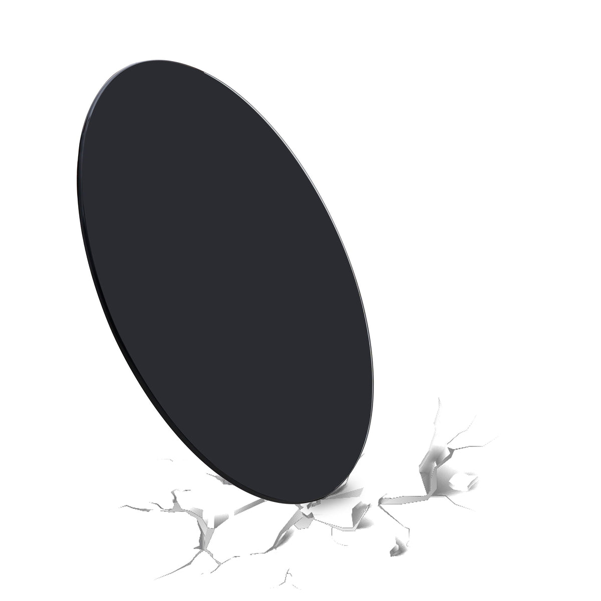 Round Tempered Glass Table Top