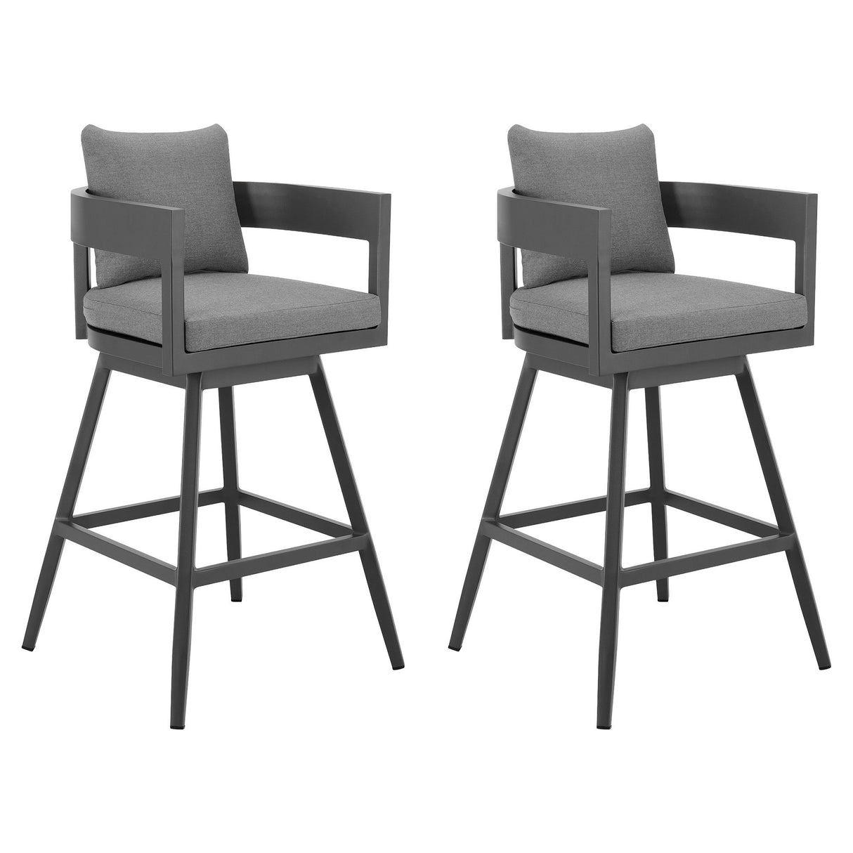 Menorca - Outdoor Patio Swivel Counter Stool Set