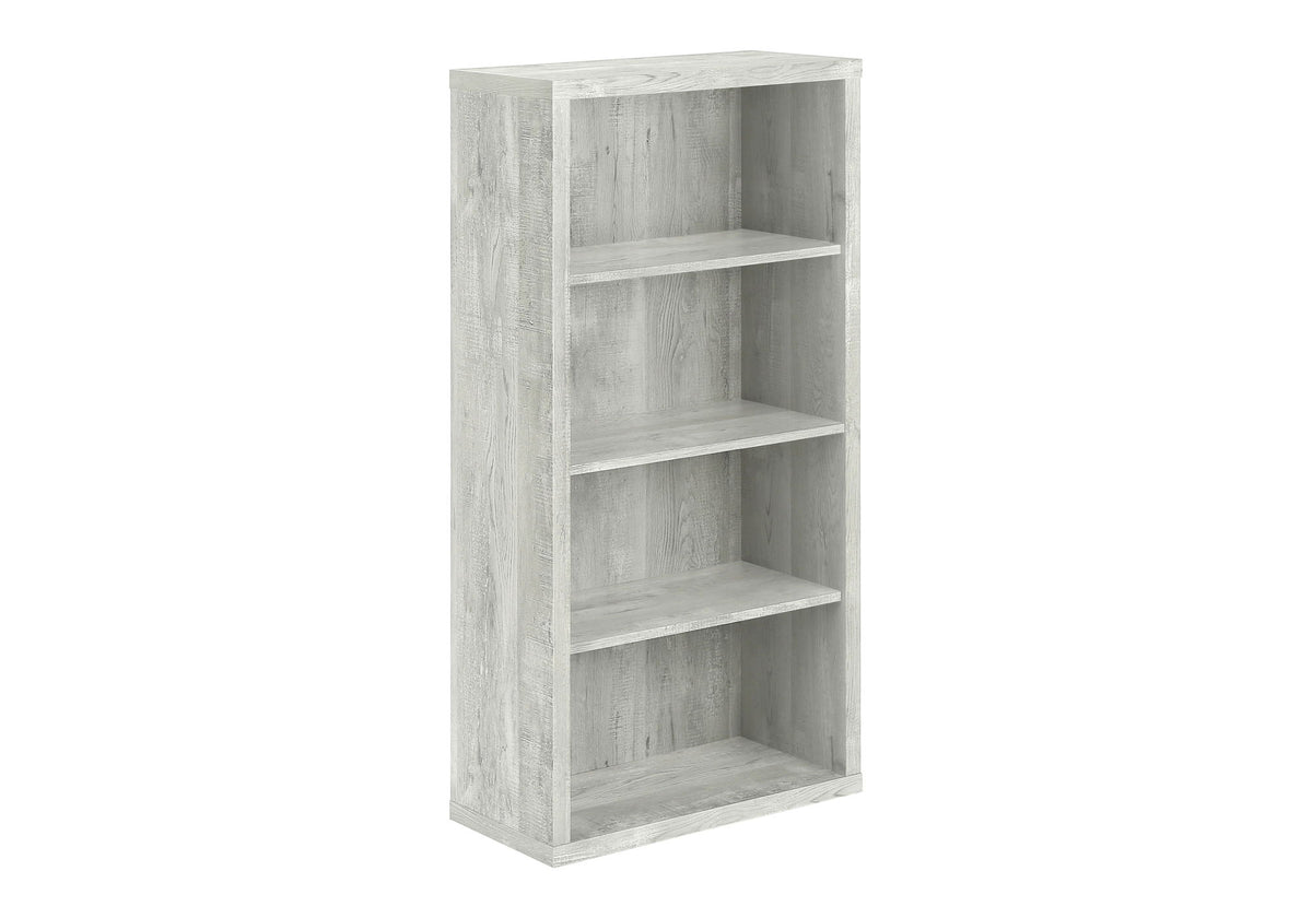 Bookshelf, Bookcase, Etagere, 5 Tier, For Office, Contemporary & Modern - Gray