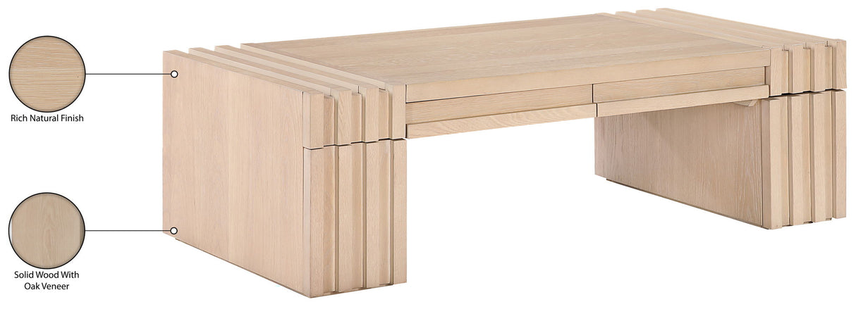 Stanton - Oak Veneer And Solid Wood Table