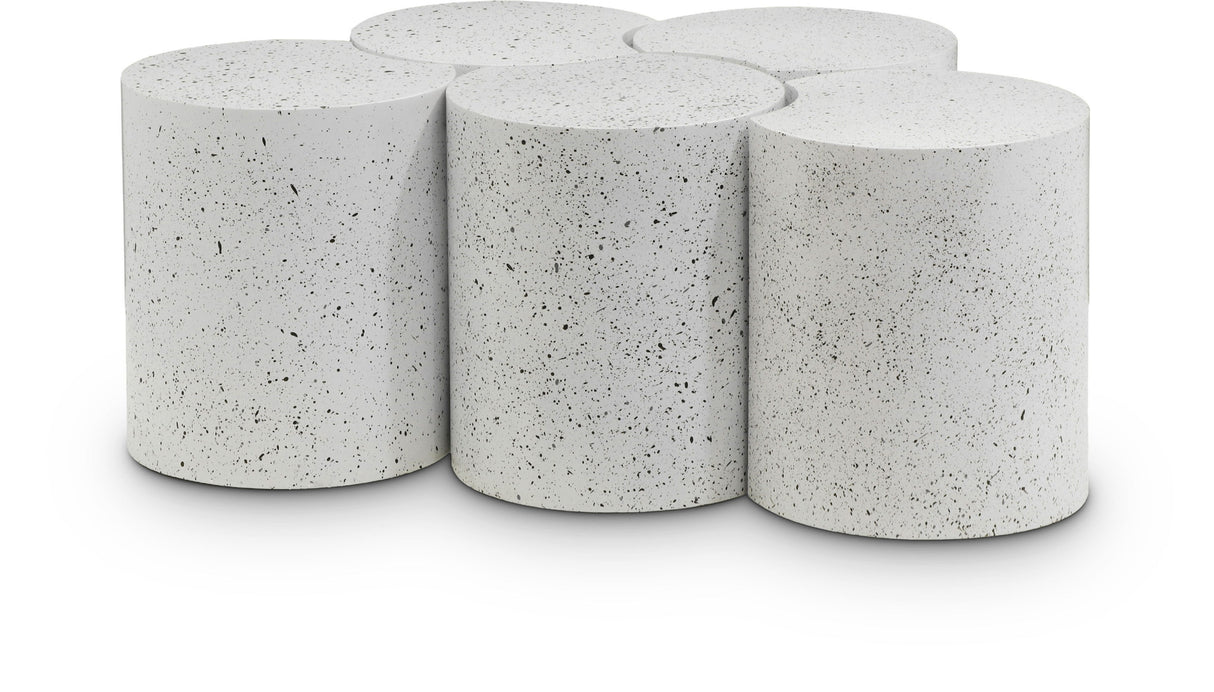 Dimple - 5 Piece Modular Coffee Table - Terazzo Finish