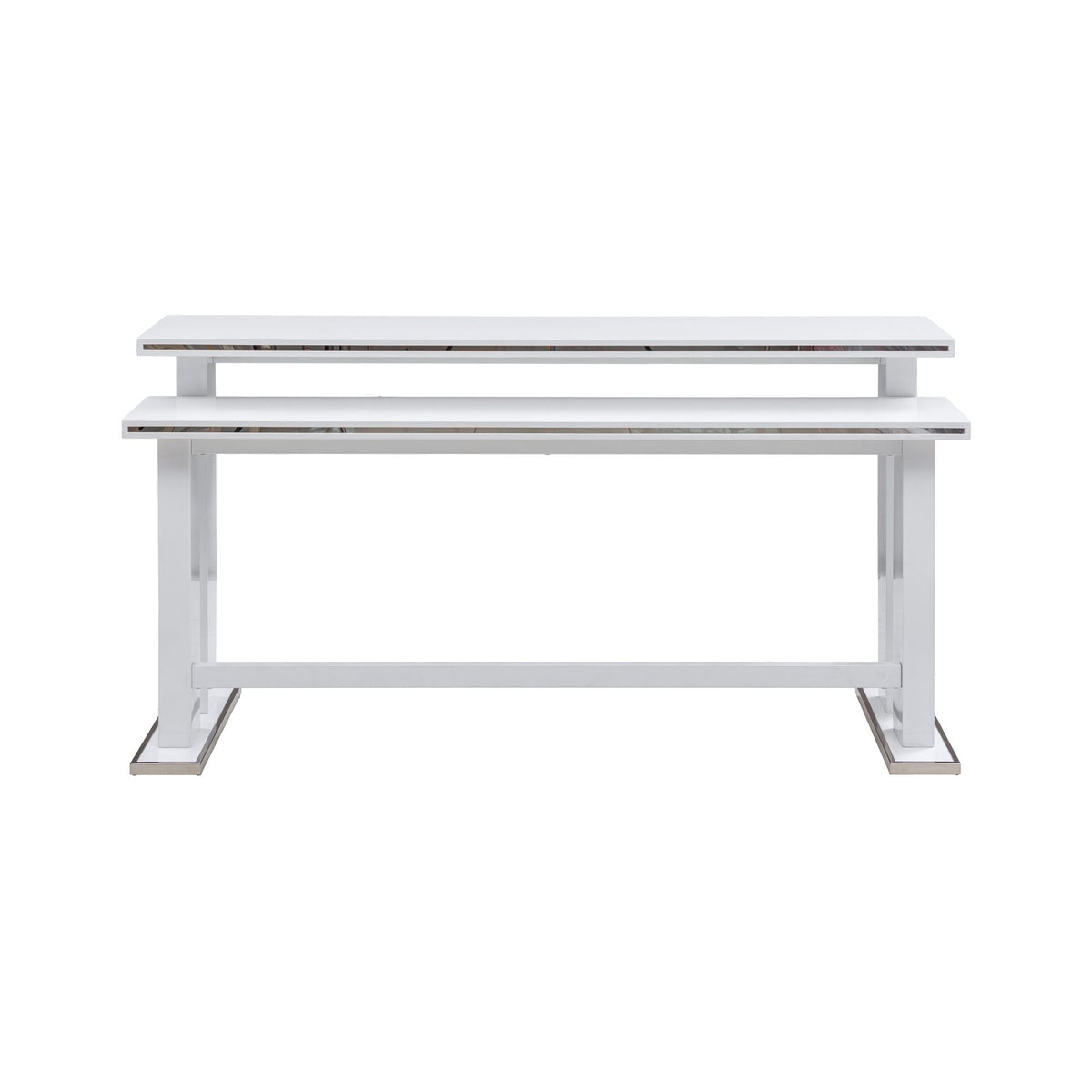 Amanda - 72" Rectangle Wood Console Table - White