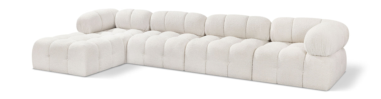 Ames - 5 Piece Fabric Modular Sectional