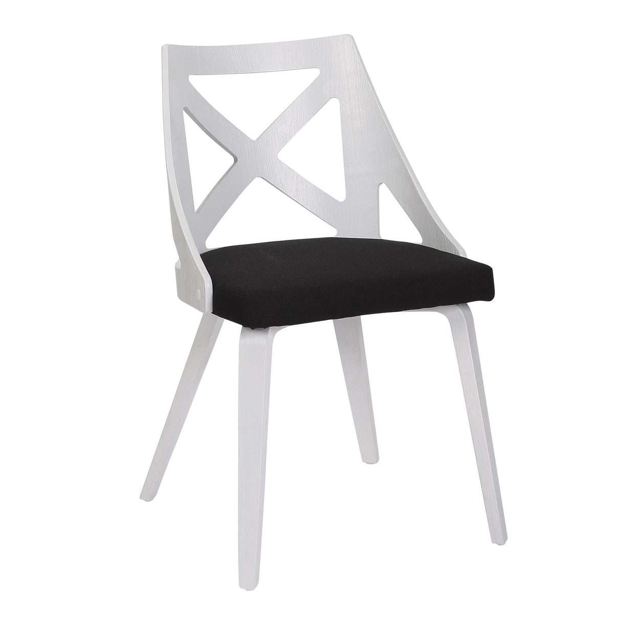 Charlotte - Farmhouse Chair (Set of 2) - White Textured Wood