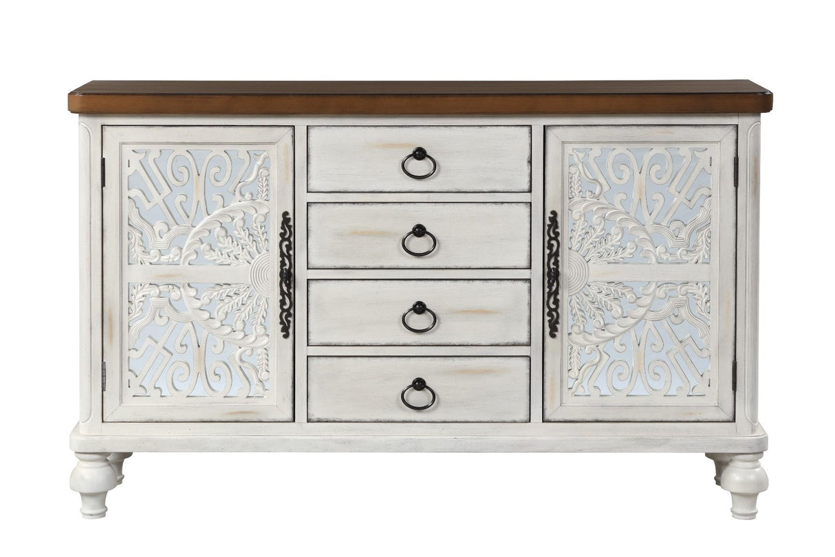 Vermont - Console Cabinet - Antique White