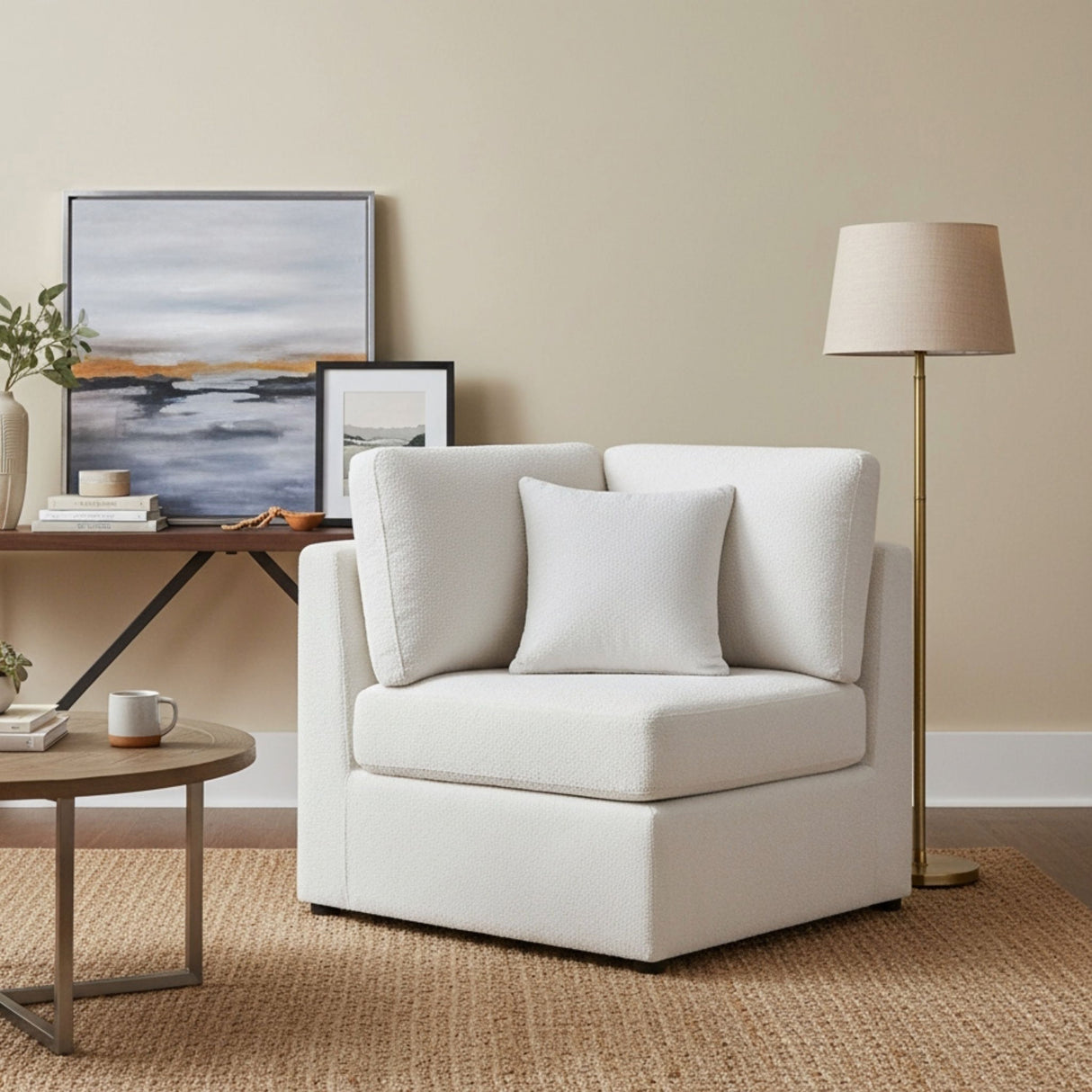 Chauncy - Corner Wedge Chair