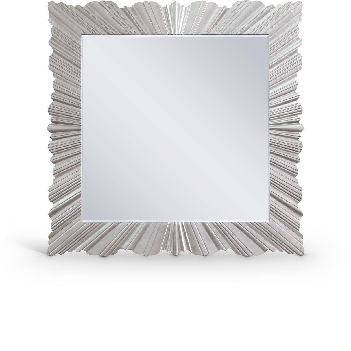 Silverton - Leaf Mirror - Silver
