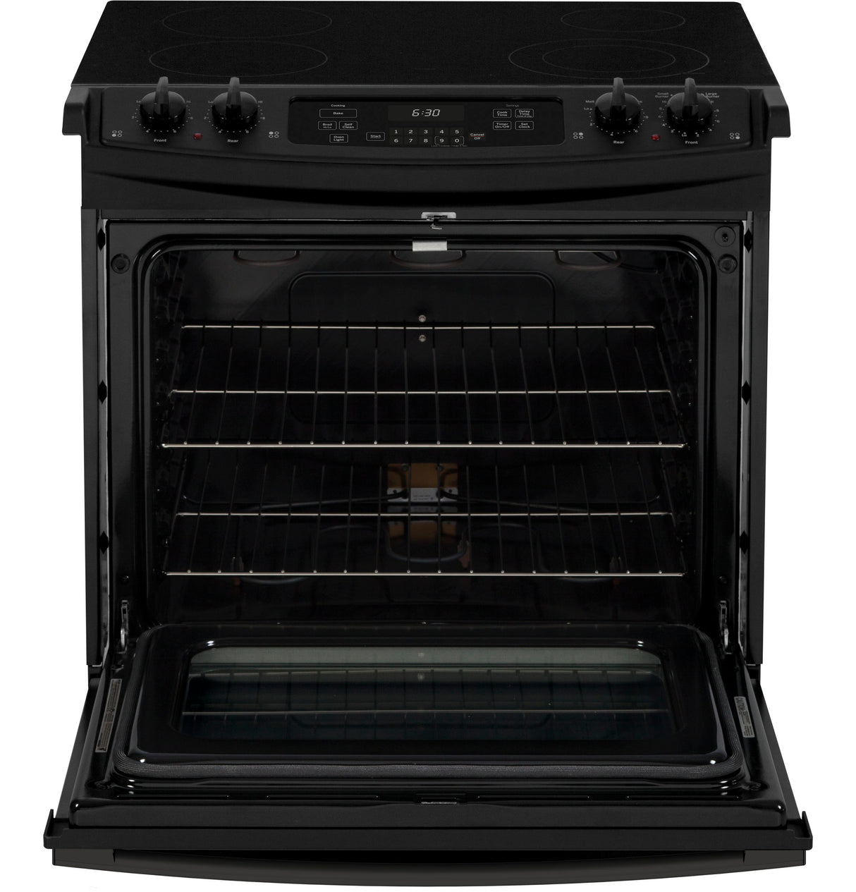 GE JD630DTBB 30" Drop-In Electric Range - Black