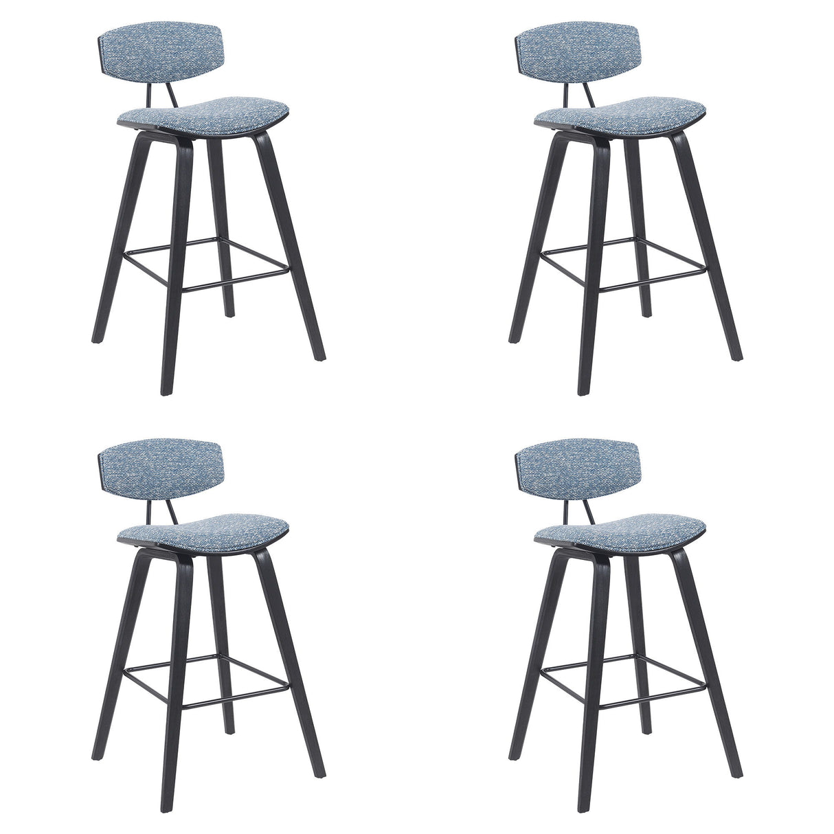 Fox - Mid-Century Modern Bar Stool