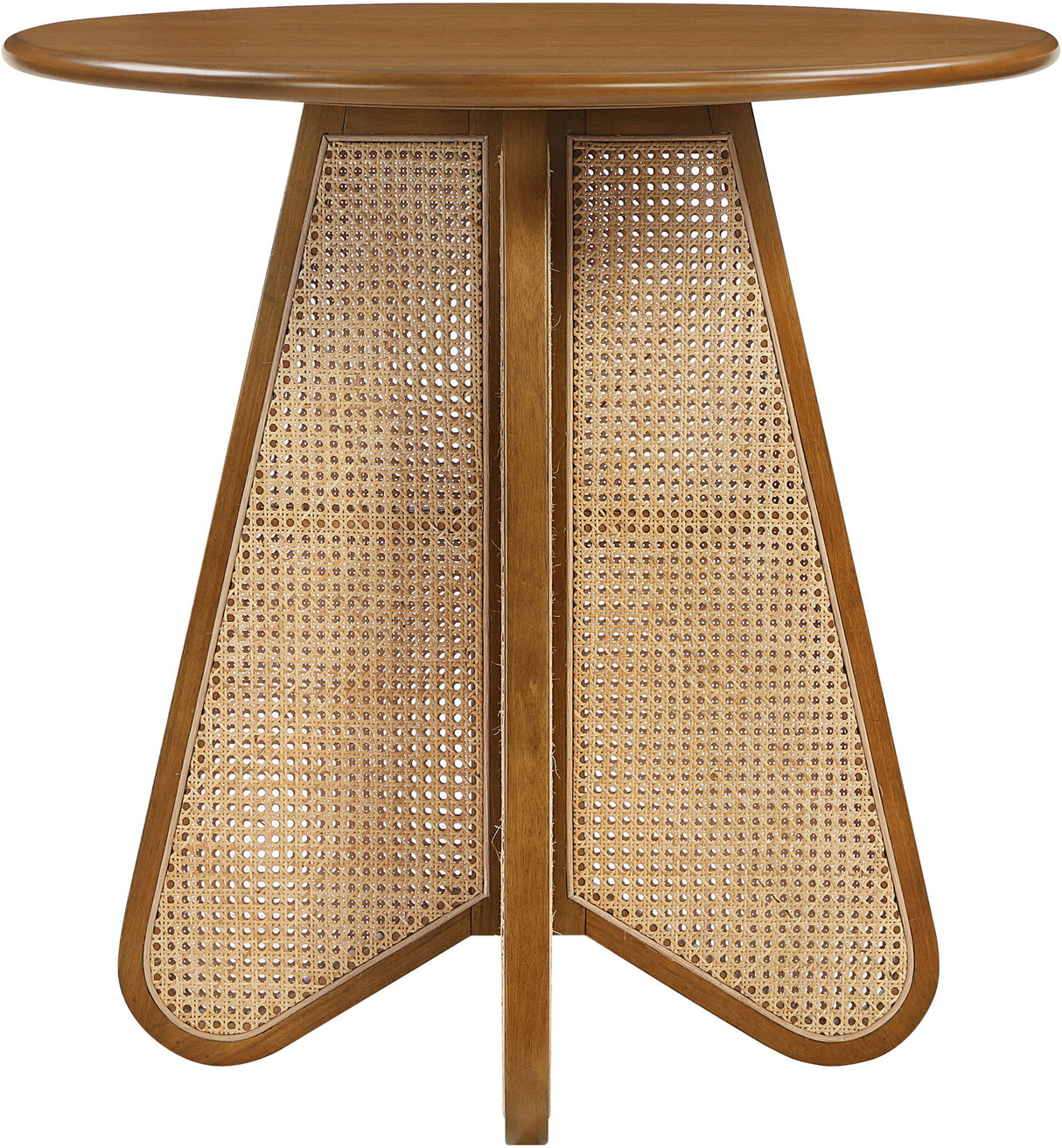 Butterfly - Solid Wood And Natural Cane Table
